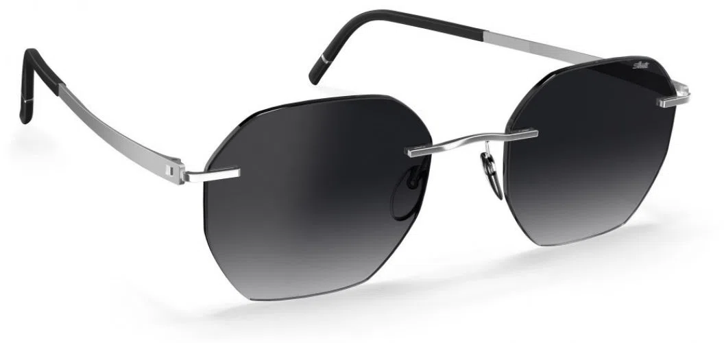 Silhouette Cabrillo Rimless 8748 Sunglasses - view 17